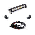 Polaris S8 10 Inch Hood Mount Light Bar Kit - Polaris 2019-21 RZR XP Turbo; 2018-21 RZR Turbo S - Baja Designs UTV lighting product image 1