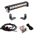 Polaris S8 10 Inch Hood Mount Light Bar Kit - Polaris 2016-18 RZR XP Turbo - Baja Designs UTV lighting product image 1