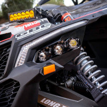 Can-Am S1 Triple LED Headlight Kit - Can-Am 2017-24 Maverick X3 - Baja Designs UTV lighting product image 2