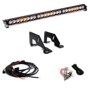 Polaris S8 30 Inch Roof Mount Light Bar Kit - Polaris 2020-2026 RZR Pro XP; 2024 RZR Turbo R - Baja Designs UTV lighting product image 1