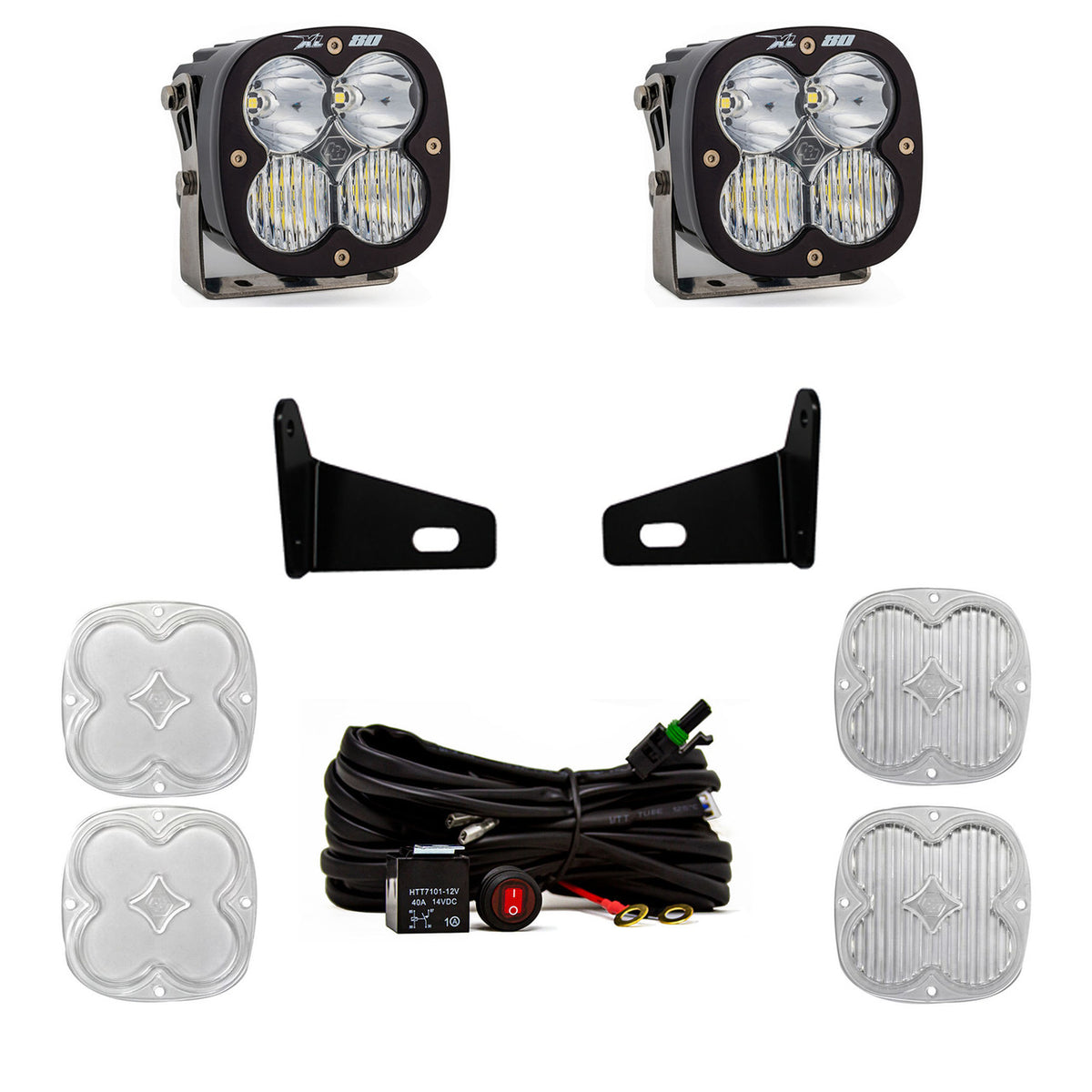 Can-Am XL80 A-Pillar Light Kit - Can-Am 2017-24 Maverick X3 - Baja Designs UTV lighting product image 1
