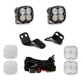 Polaris XL80 A-Pillar Light Kit - Polaris 2014-22 RZR XP 1000; XP Turbo; Turbo S - Baja Designs UTV lighting product image 1