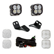 Polaris XL80 A-Pillar Light Kit - Polaris 2014-22 RZR XP 1000; XP Turbo; Turbo S - Baja Designs UTV lighting product image 4