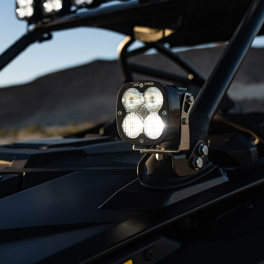 Polaris RZR Pro R XL Pro A-Pillar Kit - Polaris RZR Turbo R 2020-2024, Pro R 2022-2026, Pro S 2025, Pro XP 2020-2026 - Baja Designs UTV lighting product image 1