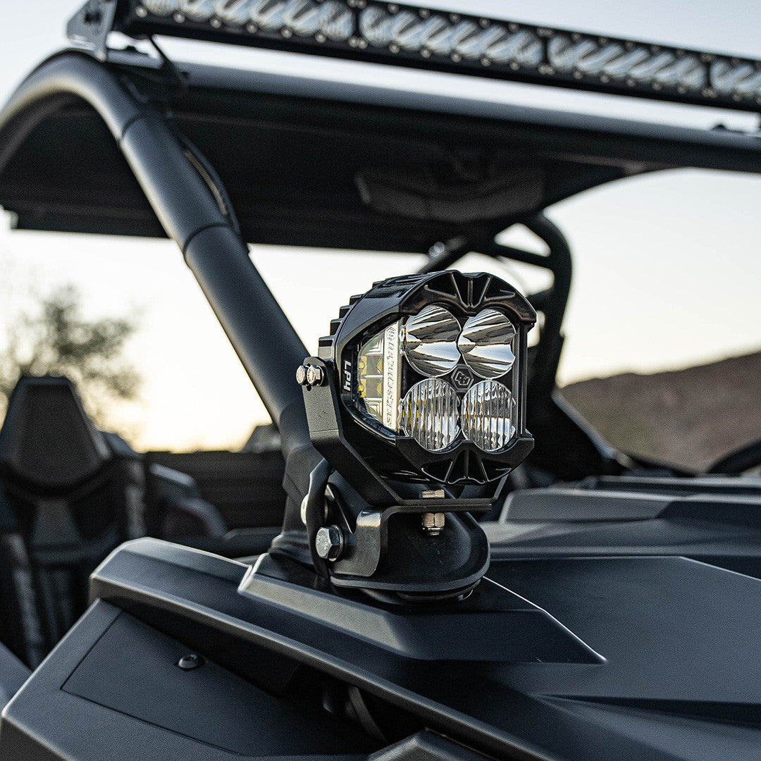 Polaris RZR Pro R LP4 A-Pillar Kit - Polaris RZR Turbo R 2020-2024, Pro R 2022-2026, Pro S 2025, Pro XP 2020-2026 - Baja Designs UTV lighting product image 1