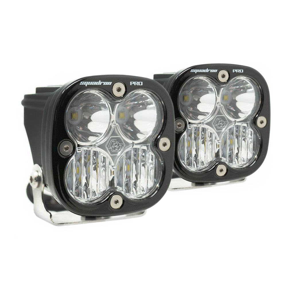 Squadron PRO black LED auxiliary light pod pair - universal