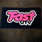 FastUTV Black Beach Towel