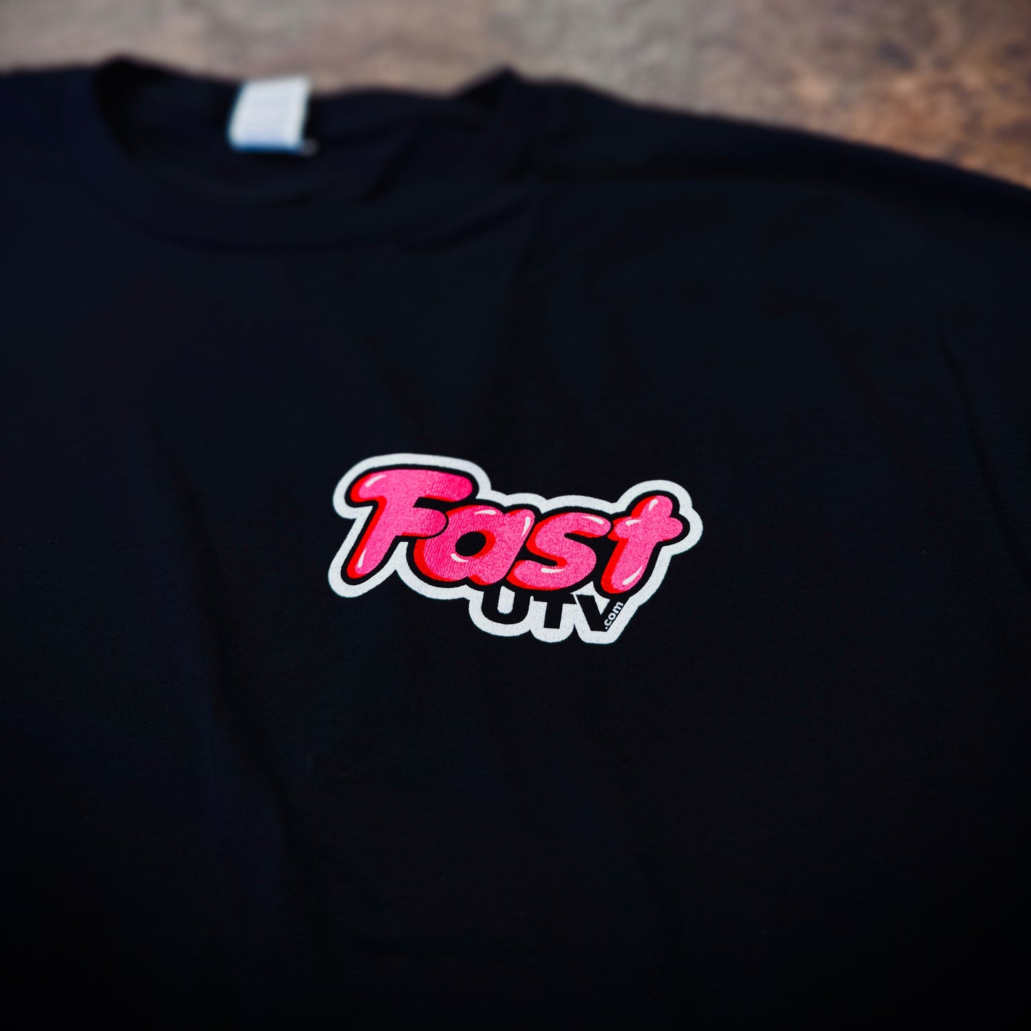 FastUTV Black T-Shirt