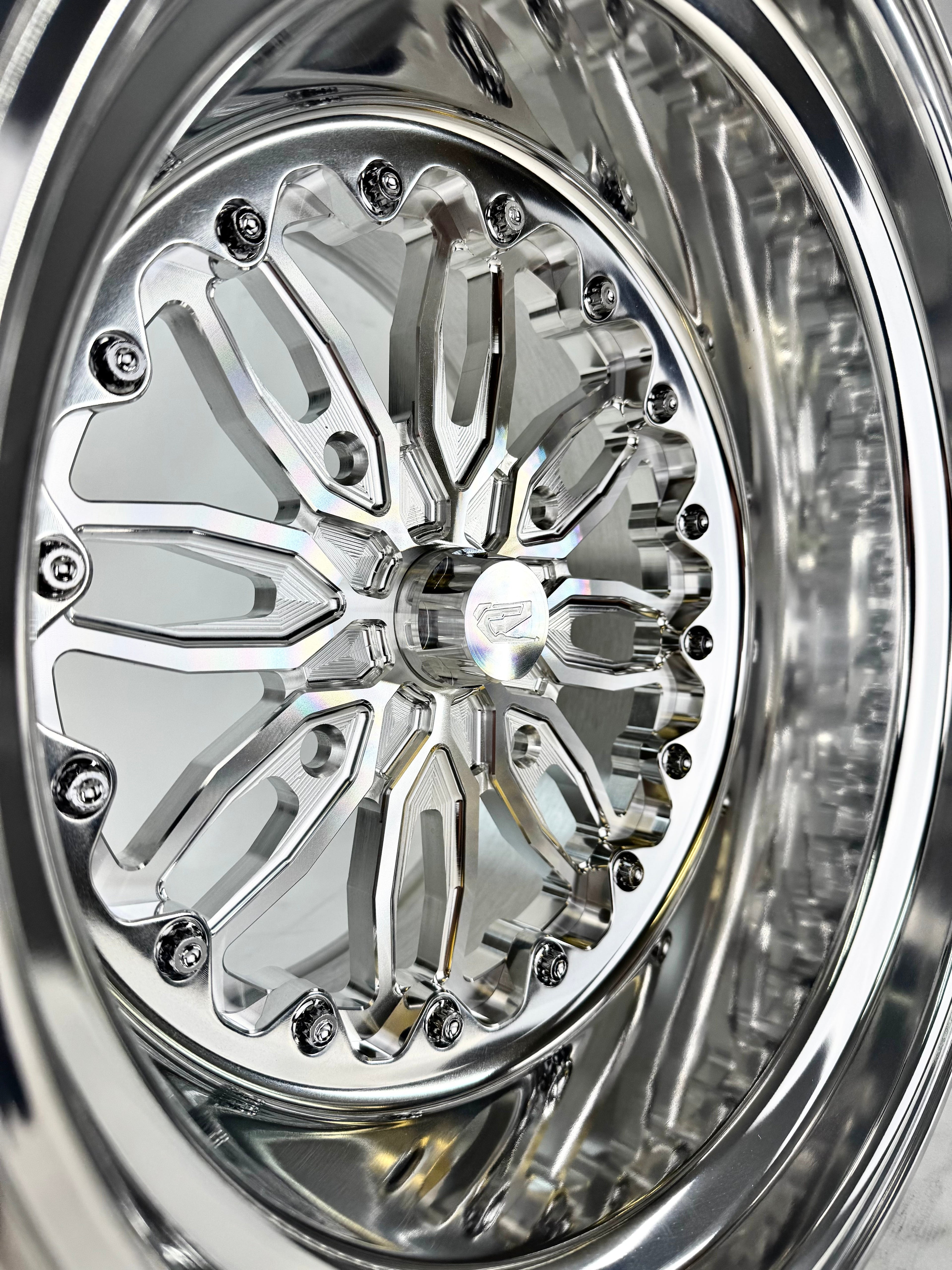 Packard Performance Icon - FF Forged Polished Silver Wheel