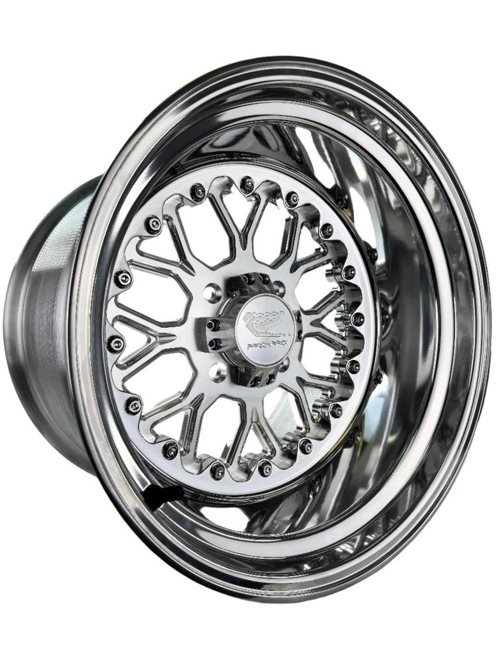 Wishbone - FF Forged Polished Silver Wheel