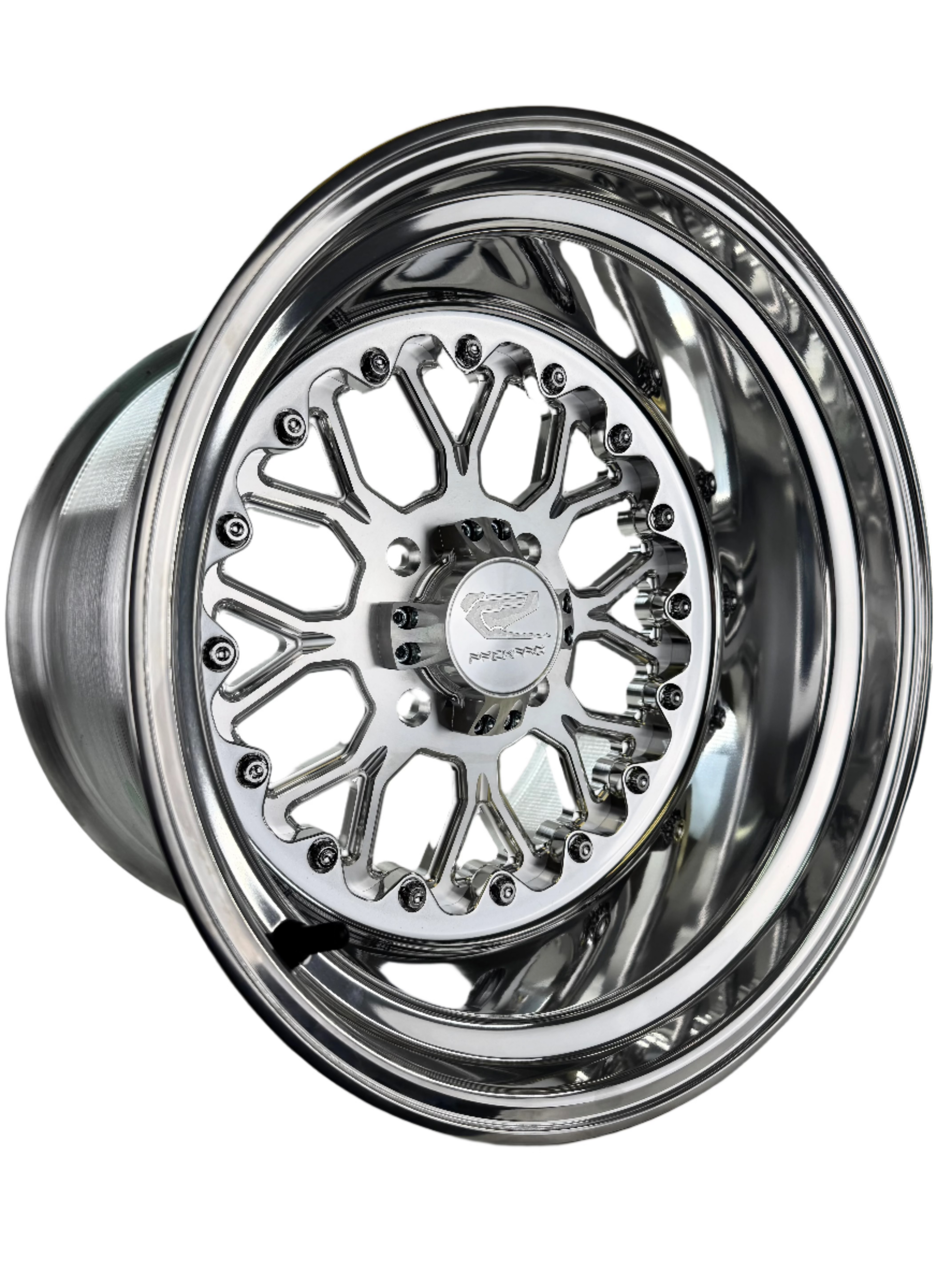 Wishbone - FF Forged Polished Silver Wheel