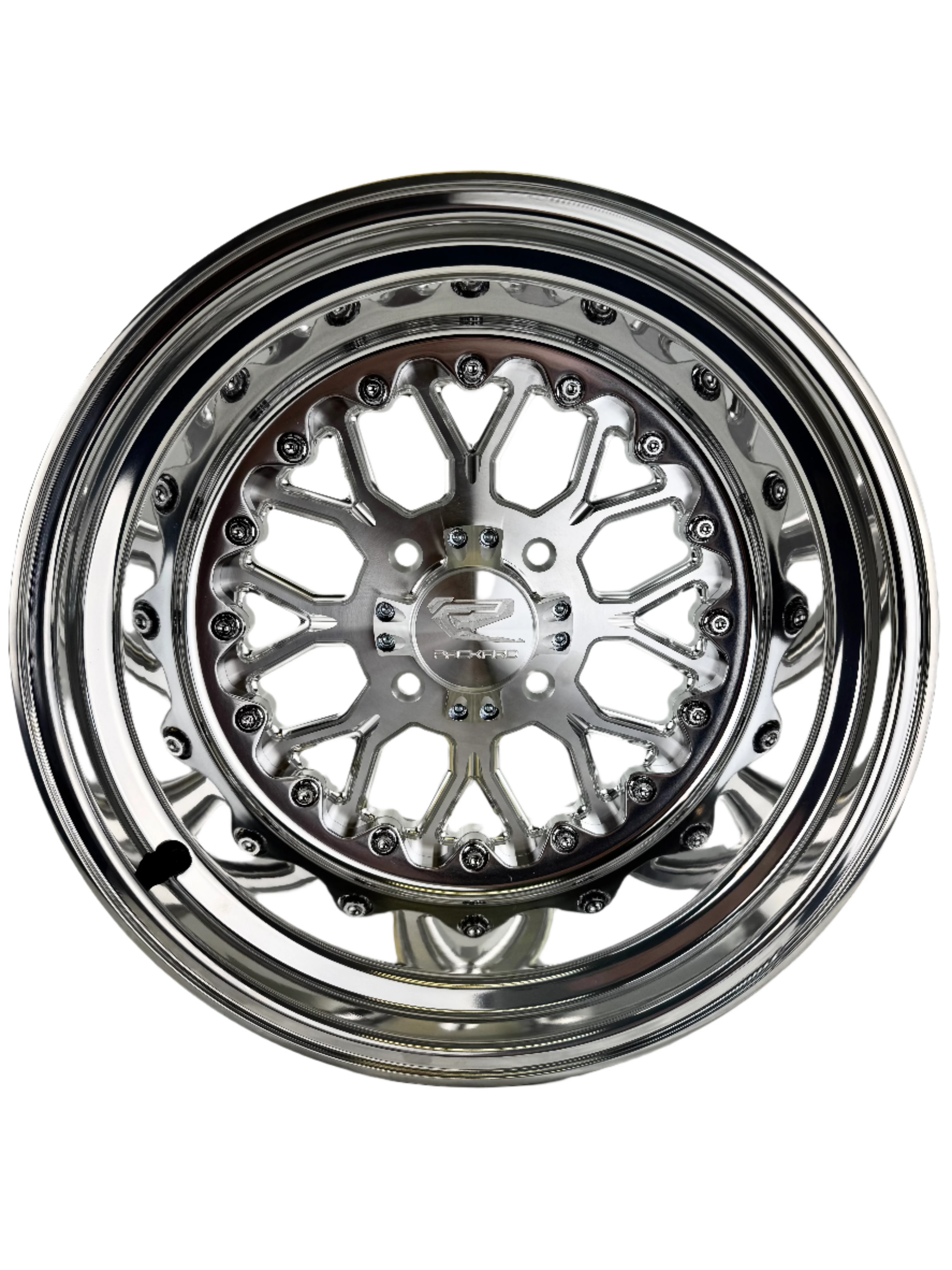 Wishbone - FF Forged Polished Silver Wheel