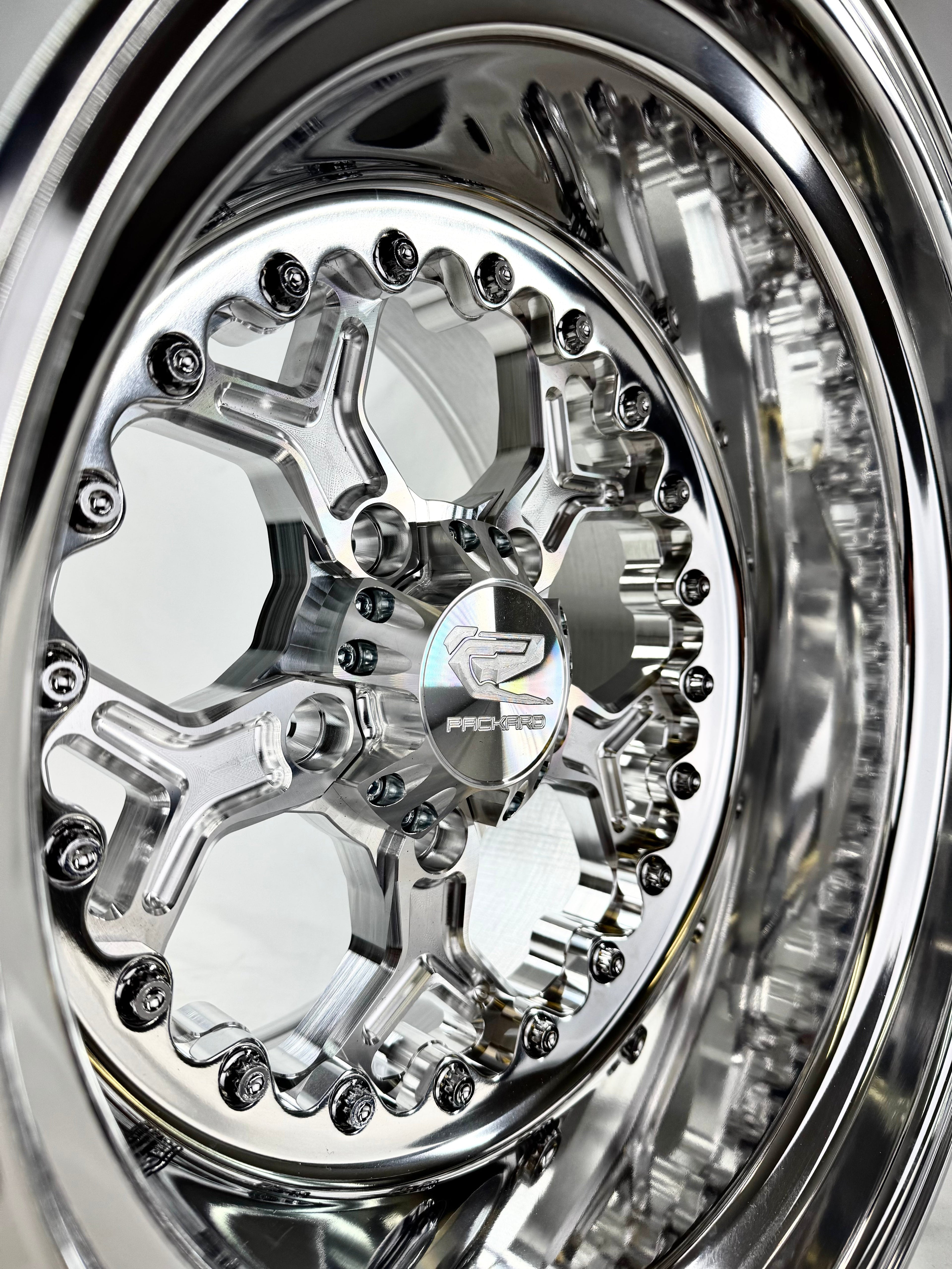 Pro 5 - FF Forged Polished Silver RZR PRO R 5X4.5 Wheel