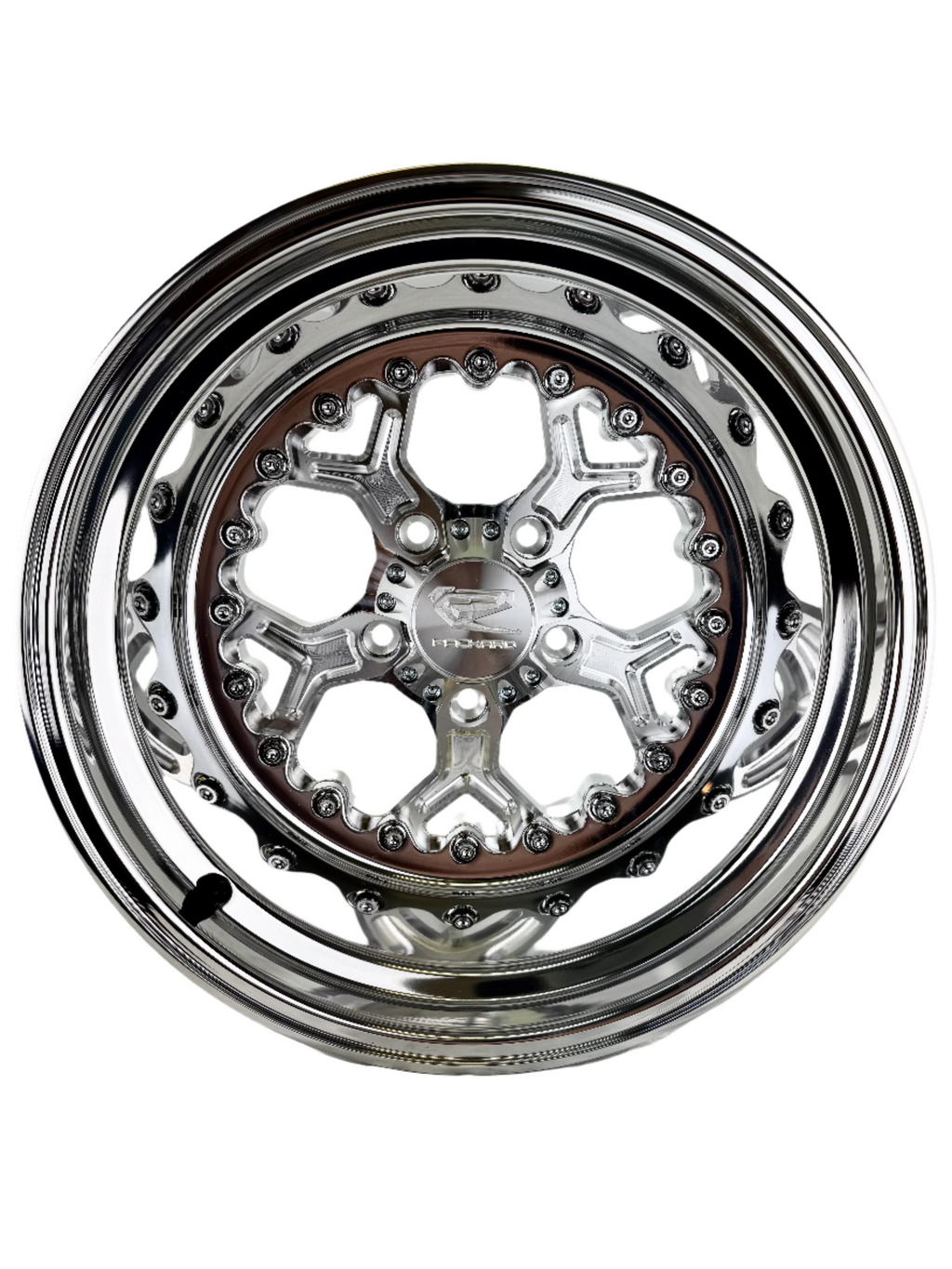 Pro 5 - FF Forged Polished Silver RZR PRO R 5X4.5 Wheel