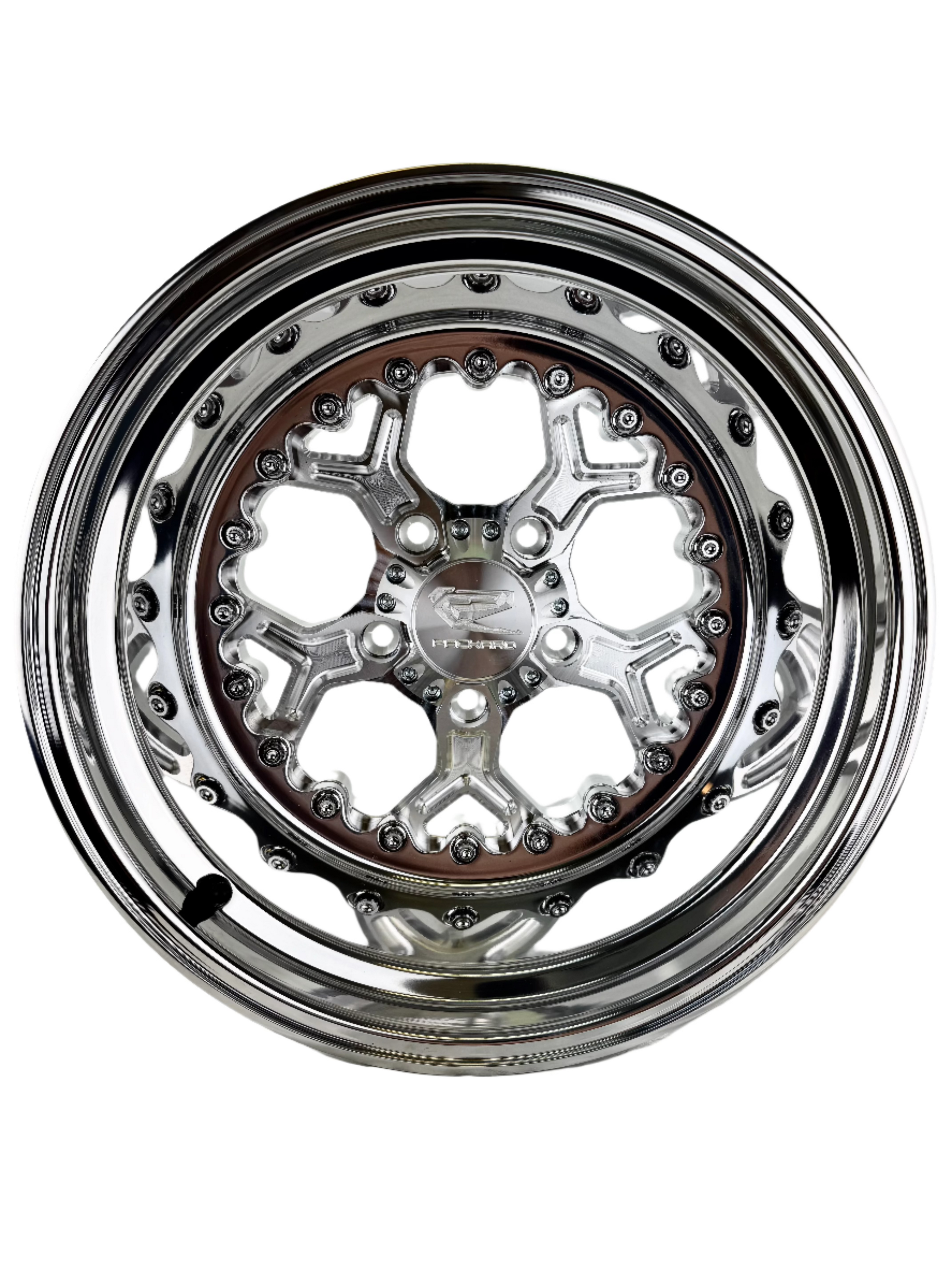 Pro 5 - FF Forged Polished Silver RZR PRO R 5X4.5 Wheel