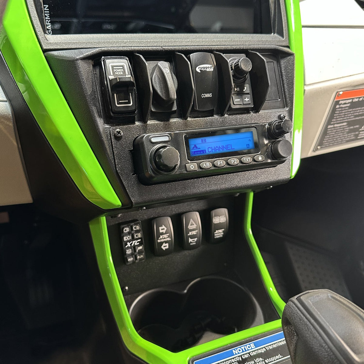 Kawasaki Teryx4 and Teryx5 H2 Radio Mount - product image 2