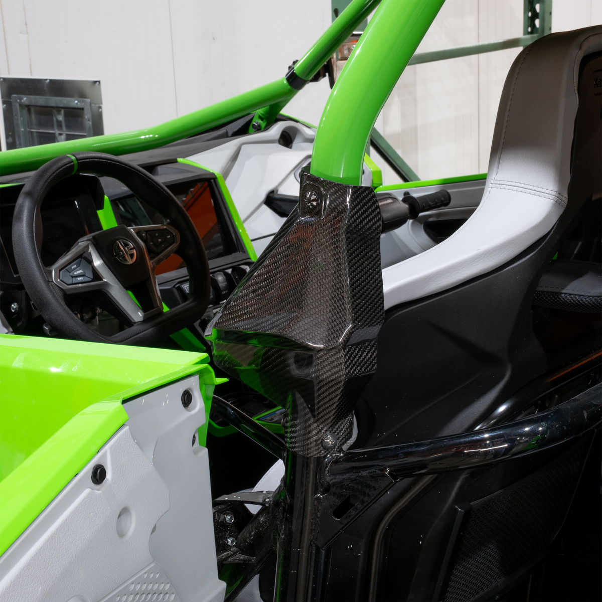 RPM Kawasaki H2 Carbon Fiber 4 Piece Pillar Covers Kit — view 8