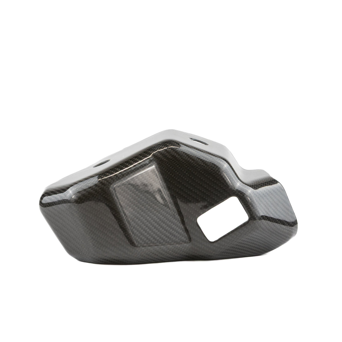 RPM Kawasaki H2 Carbon Fiber Coolant Reservoir Cover — view 2