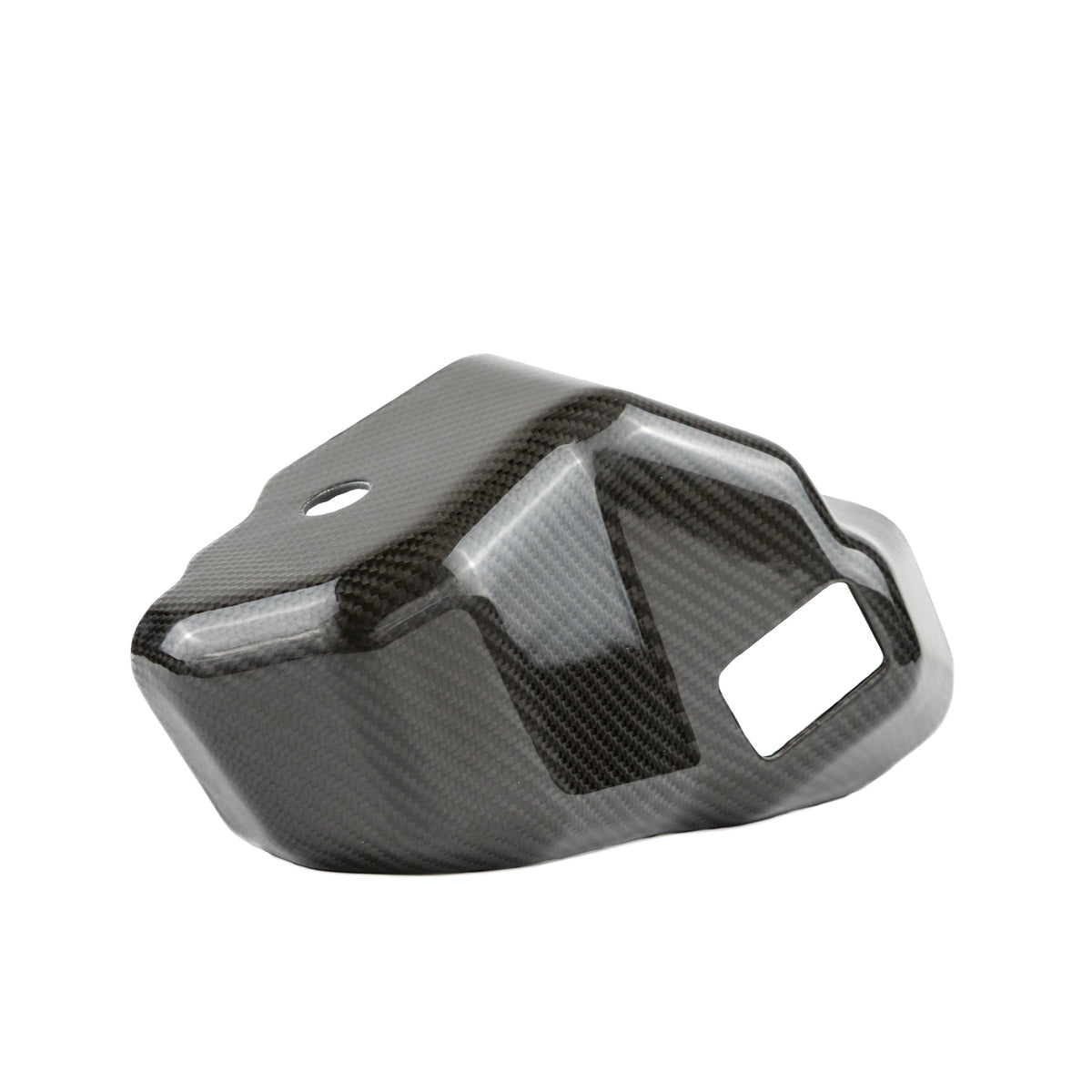 RPM Kawasaki H2 Carbon Fiber Coolant Reservoir Cover — view 3