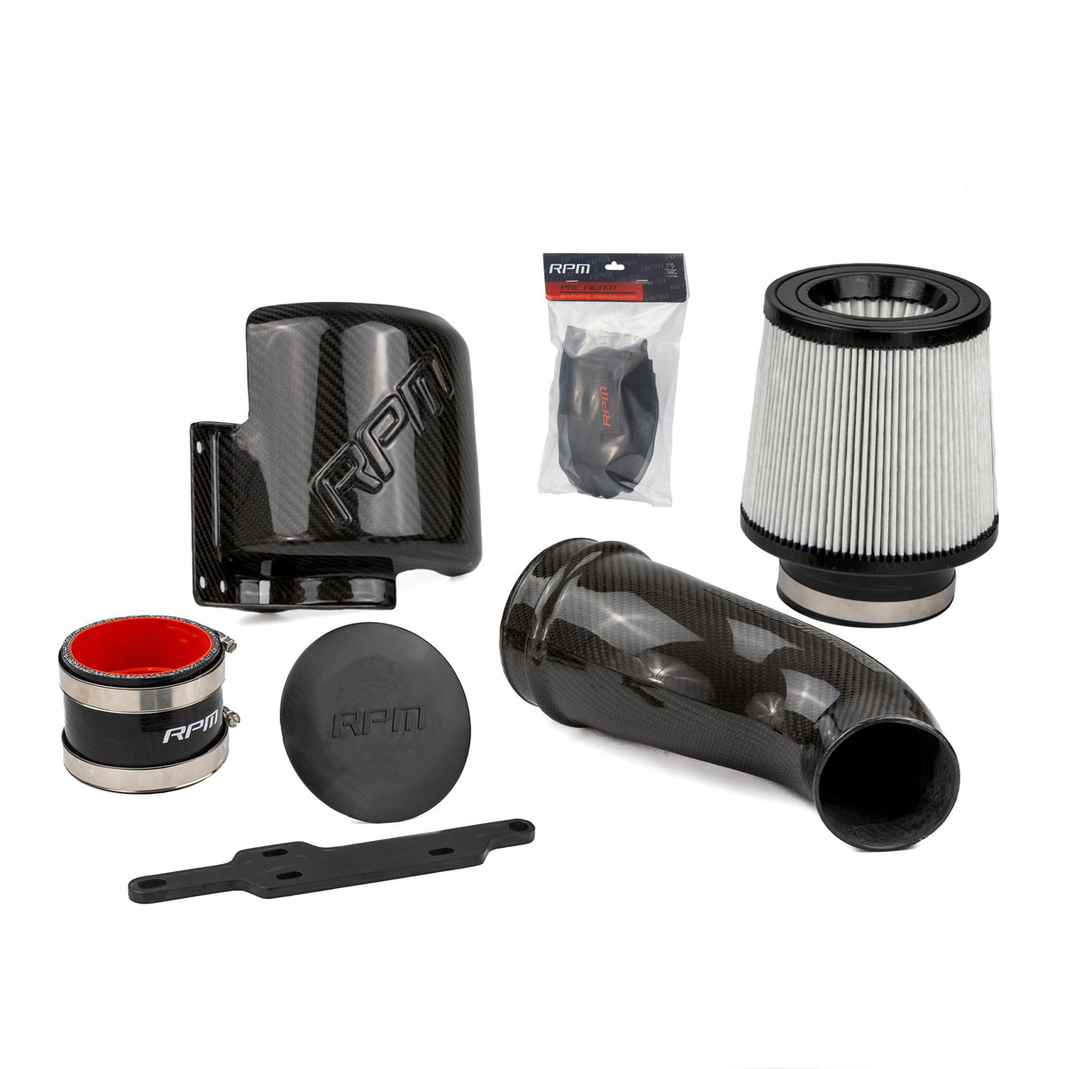 RPM Kawasaki Teryx H2 Supercharged Carbon Cold Air High Flow Race Intake — view 2