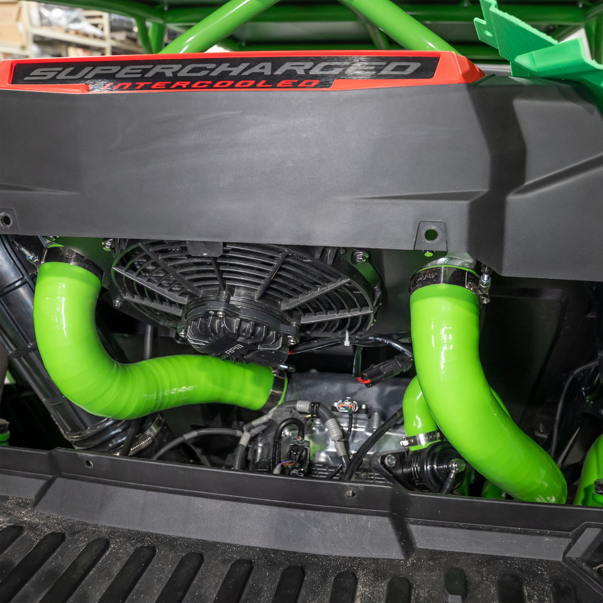 RPM Kawasaki H2 Teryx 5-Ply, Wire Reinforced, Port Matched Silicone Charge Tubes — view 13