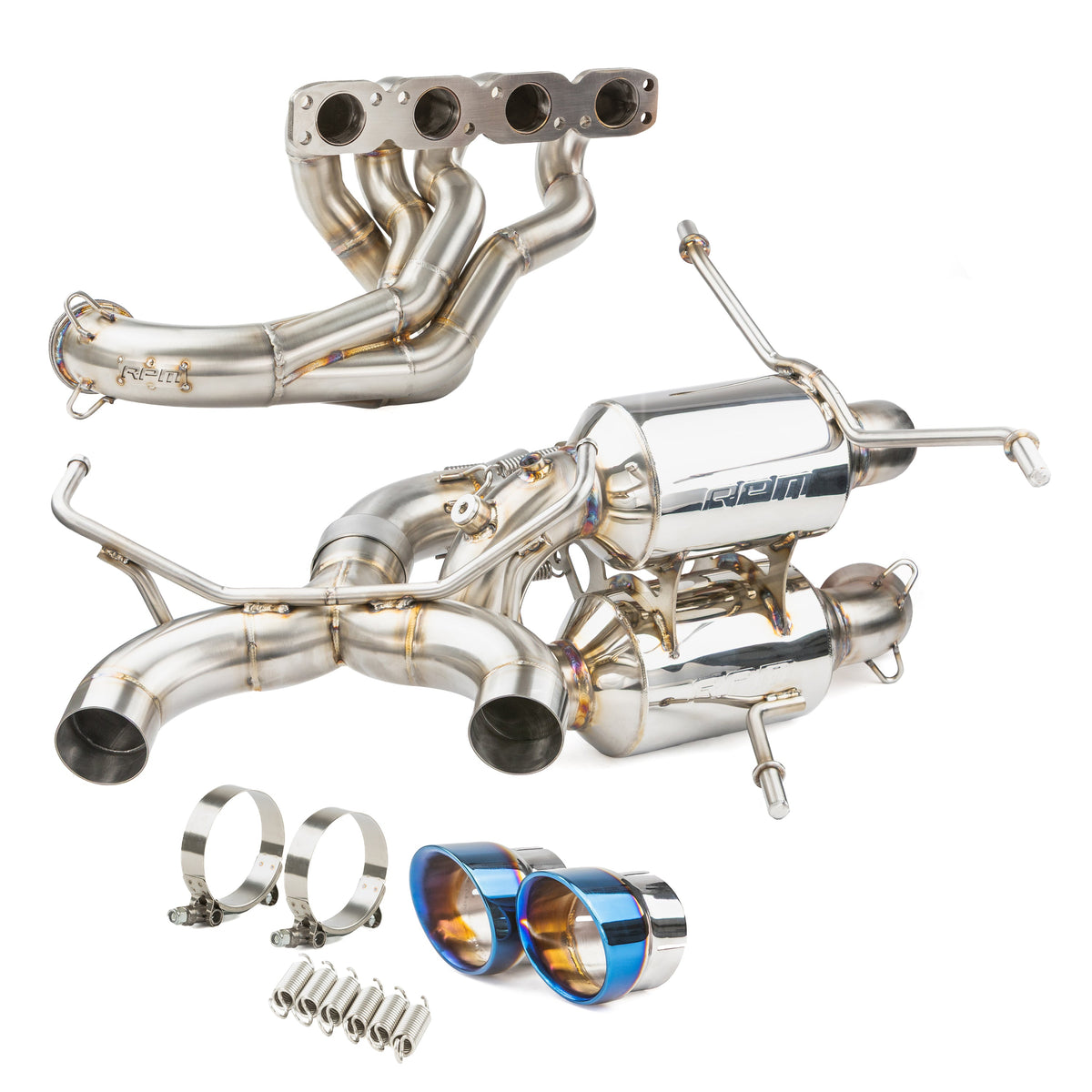 RPM Kawasaki H2 2.5" Dual Sport Full Exhaust + Optional E-Valve — view 19