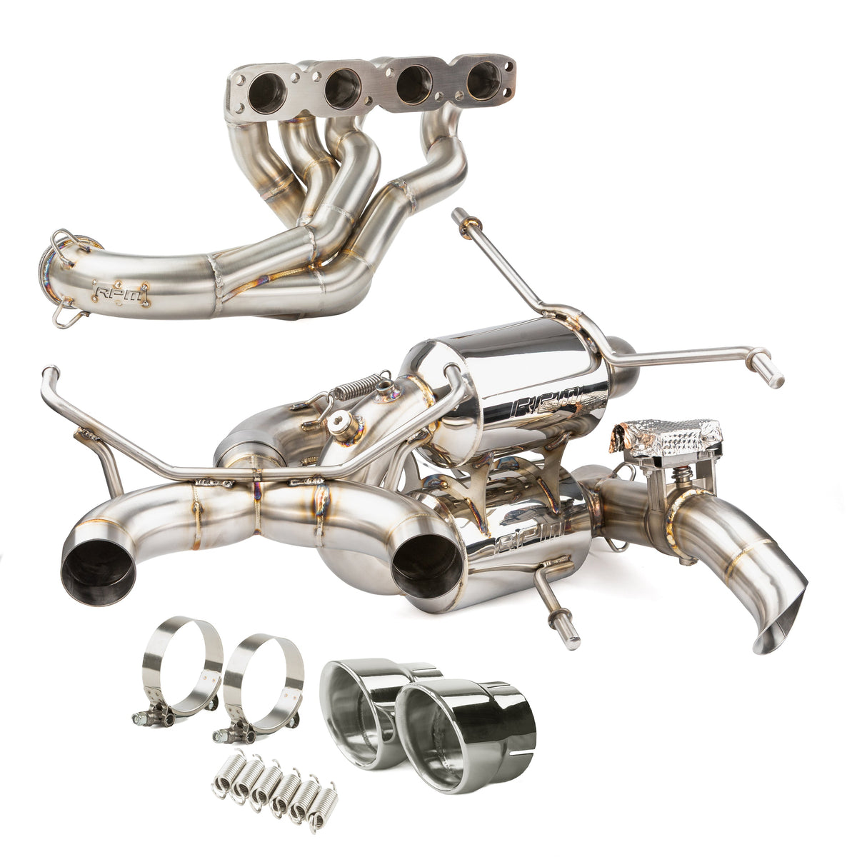 RPM Kawasaki H2 2.5" Dual Sport Full Exhaust + Optional E-Valve — view 18