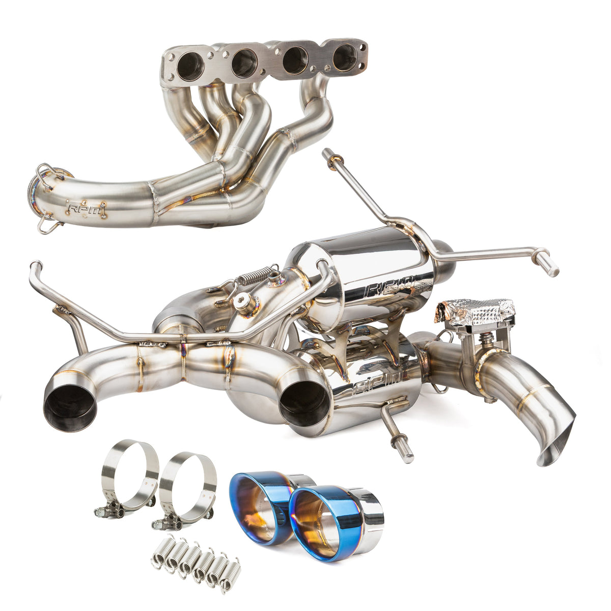 RPM Kawasaki H2 2.5" Dual Sport Full Exhaust + Optional E-Valve — view 20