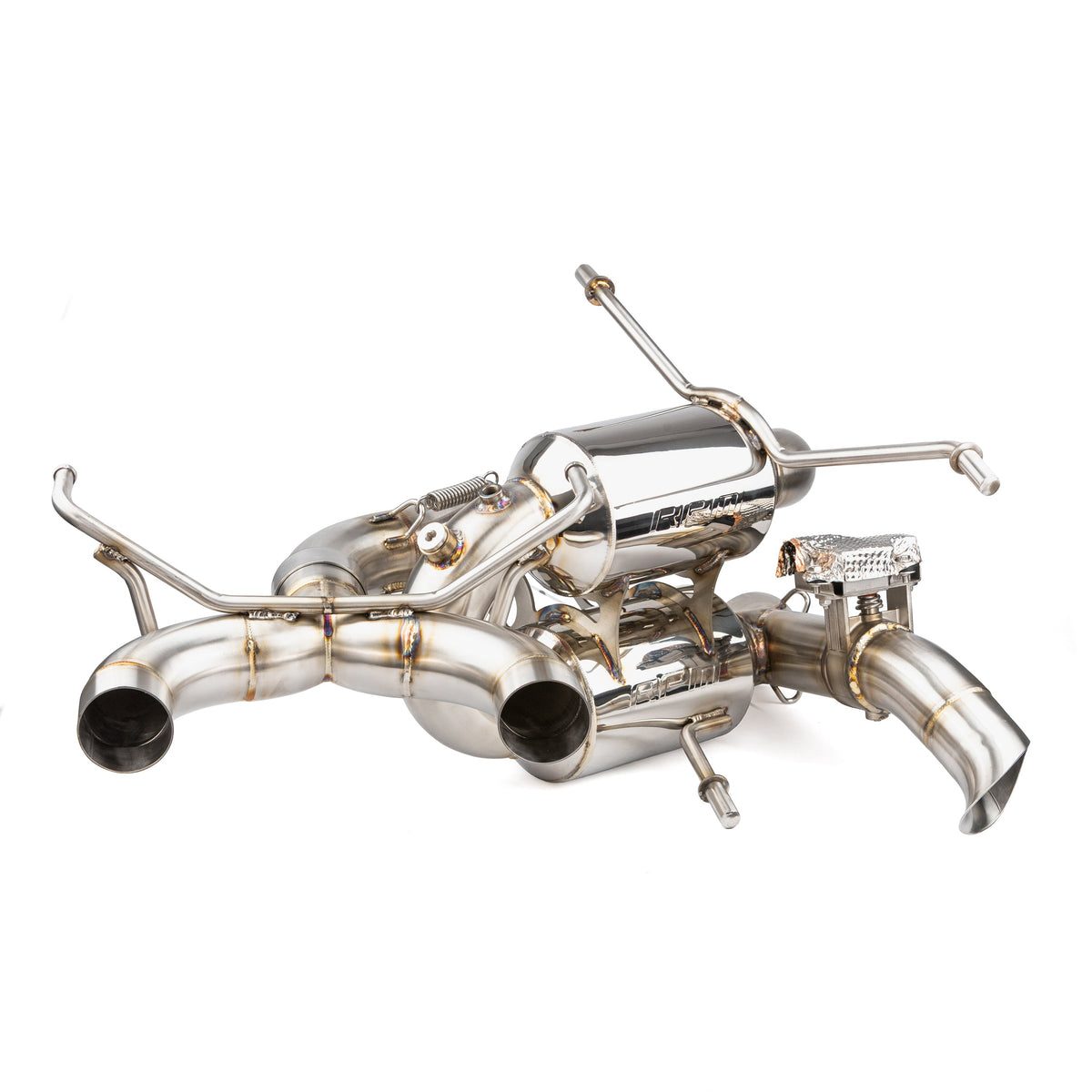 RPM Kawasaki H2 2.5" Dual Sport Full Exhaust + Optional E-Valve — view 4