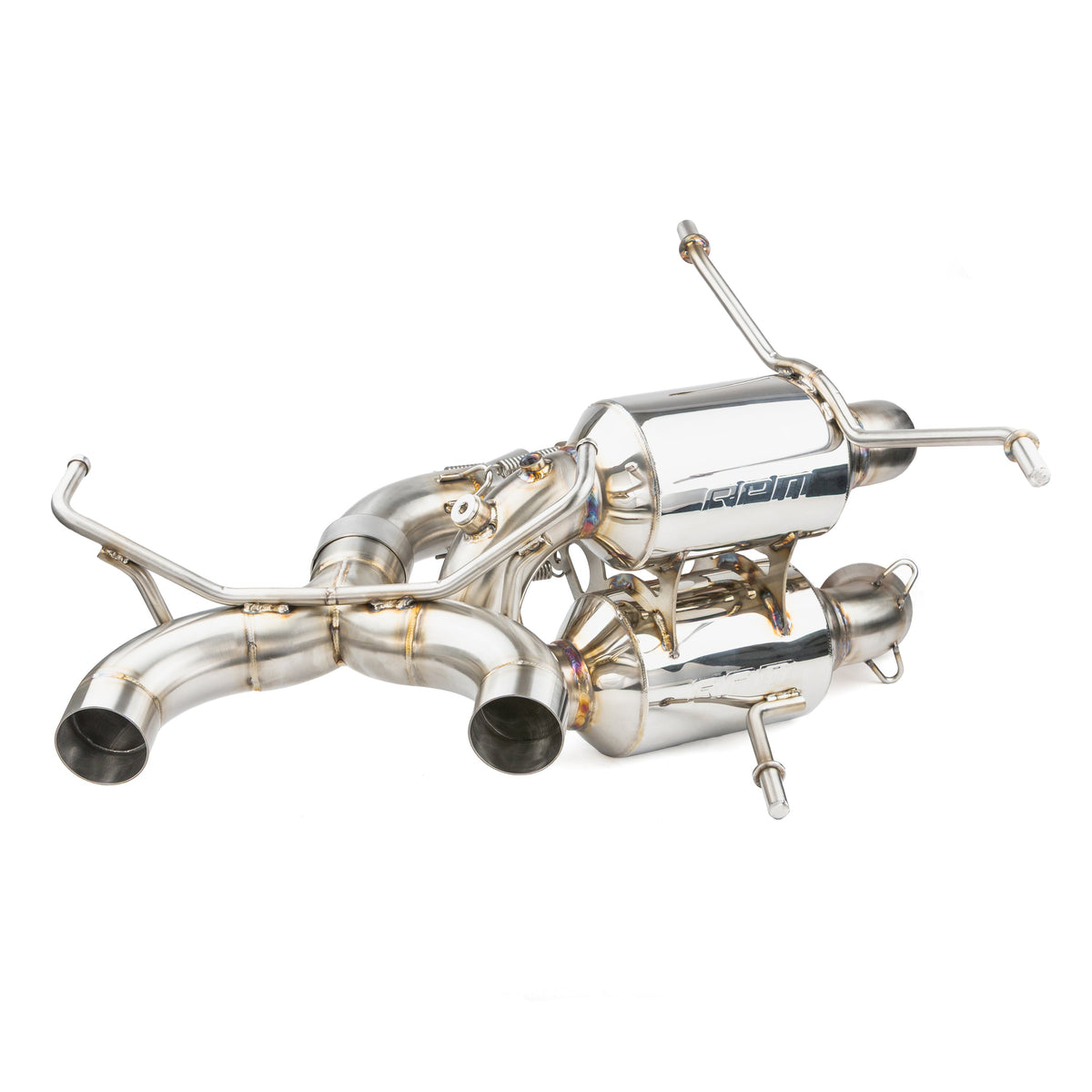 RPM Kawasaki H2 2.5" Dual Sport Full Exhaust + Optional E-Valve — view 2