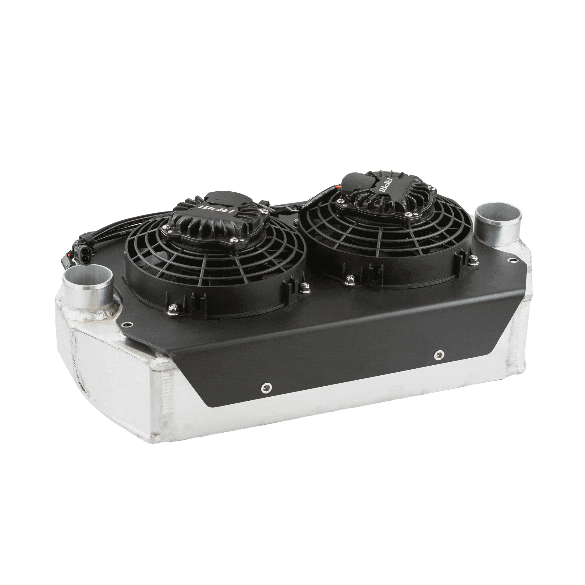 RPM Kawasaki H2 Stage 3 XL Intercooler With Brushless Fans & Sealed Shroud — view 6