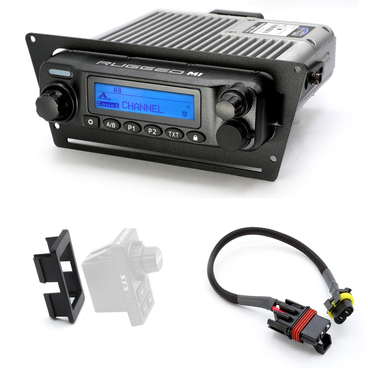 2025 and Newer Polaris RZR Pro XP, Pro R, and Pro S - Complete Communication Kit with Bluetooth Intercom and 2-Way Radio - product image 3