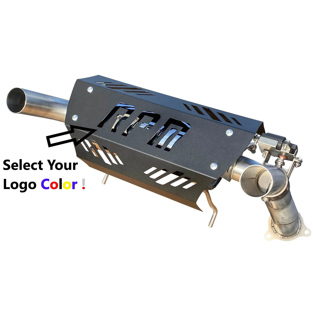 RPM RZR XPT E-Valve Muffler - Dual Tip Captains Choice Exhaust- 2016-2022 XPT XP Turbo S — view 7
