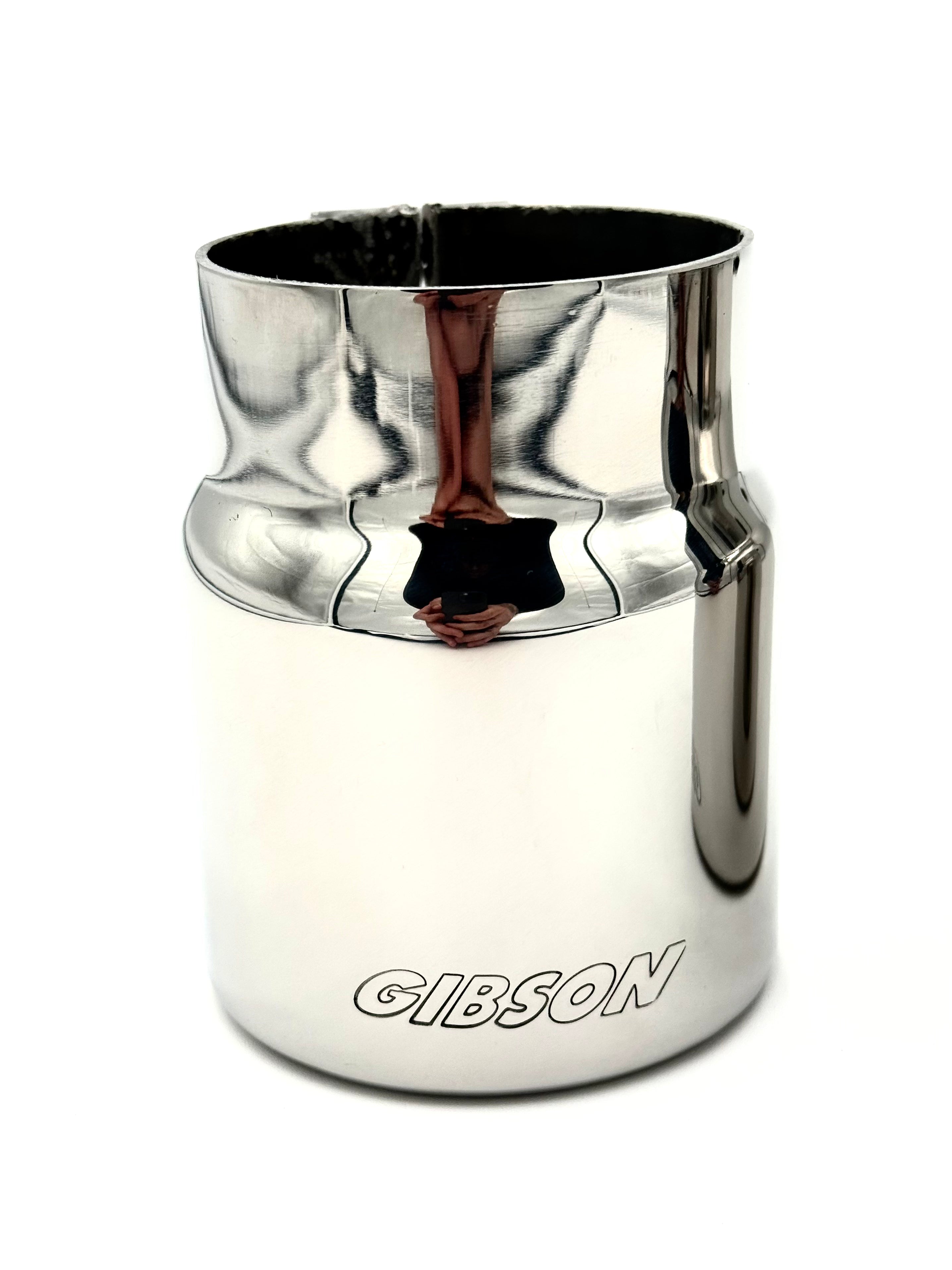 Polished 3.0” Stainless Exhaust Tips Kawasaki TERYX4 H2