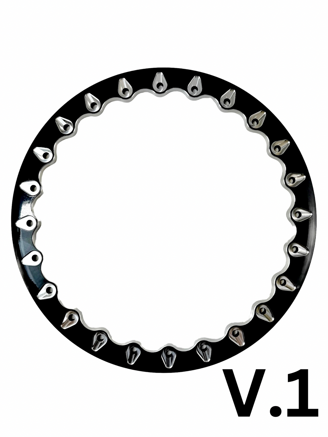 Wishbone - FF Forged Beadlock - Gloss Black