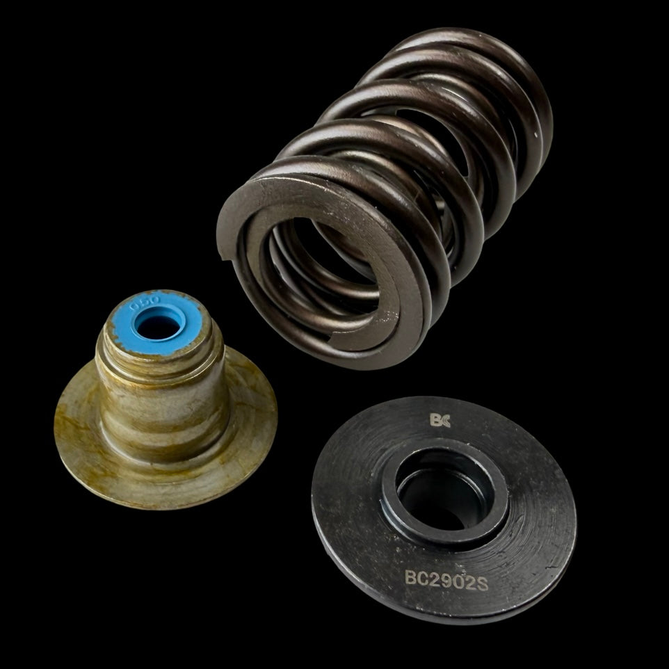 Brian Crower BC0900DX-2 - Polaris Pro R & SlingShot Dual Spring/Steel Retainer/Seat & Seal Kit