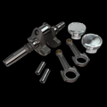Brian Crower BC0934-81 - Stroker Kit w/EN40B HD Crank, Carrillo Rods (Inverse Bolt), Custom CP Pistons