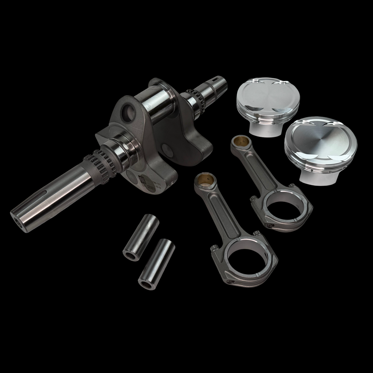 Brian Crower BC0934-81 - Stroker Kit w/EN40B HD Crank, Carrillo Rods (Inverse Bolt), Custom CP Pistons