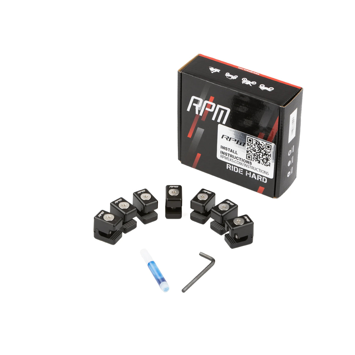 RPM Can-Am Turbo X3 Billet Plenum Clamps / Reinforcements — view 2