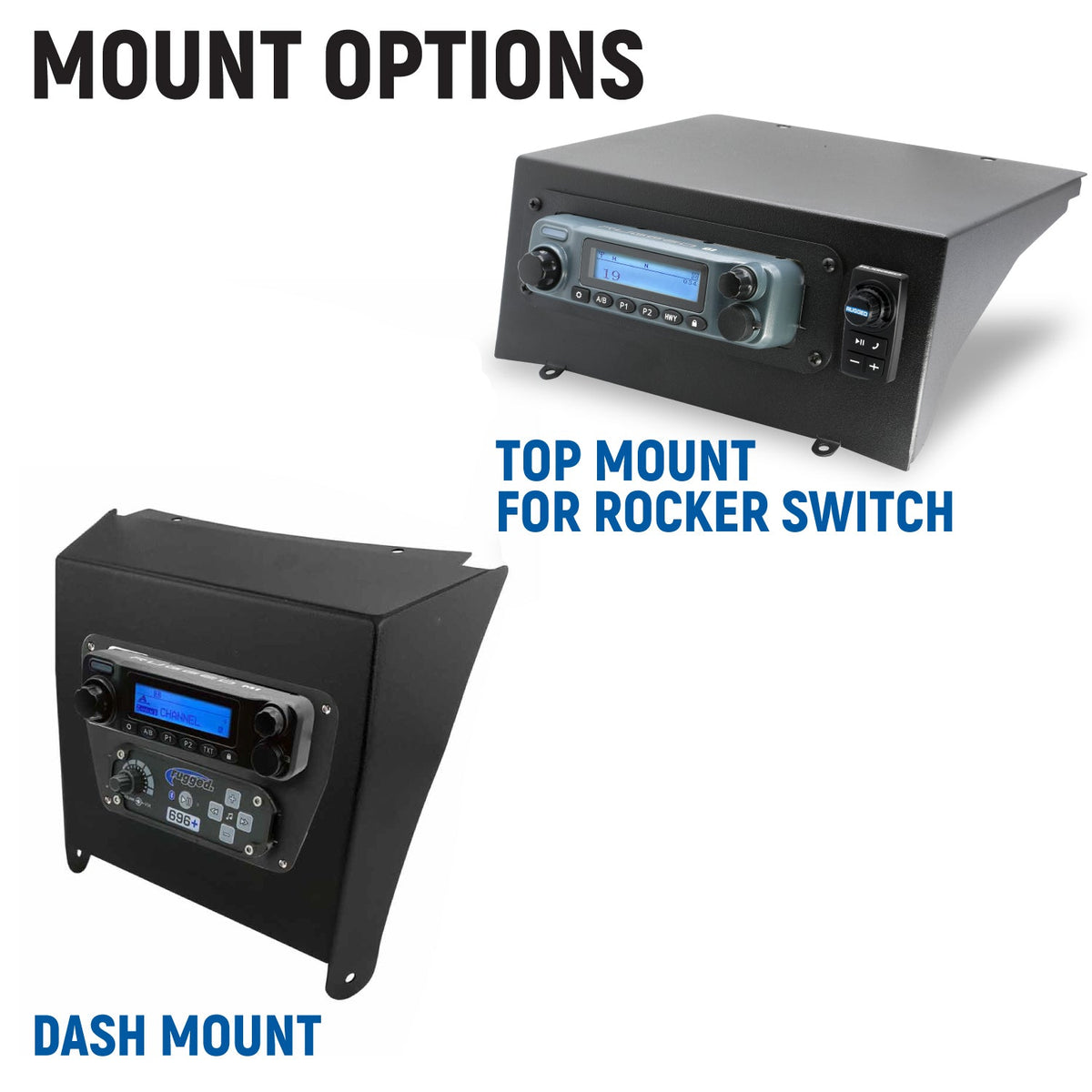 Kawasaki Teryx KRX Complete Communication Kit with Bluetooth Intercom and 2-Way Radio - product image 2
