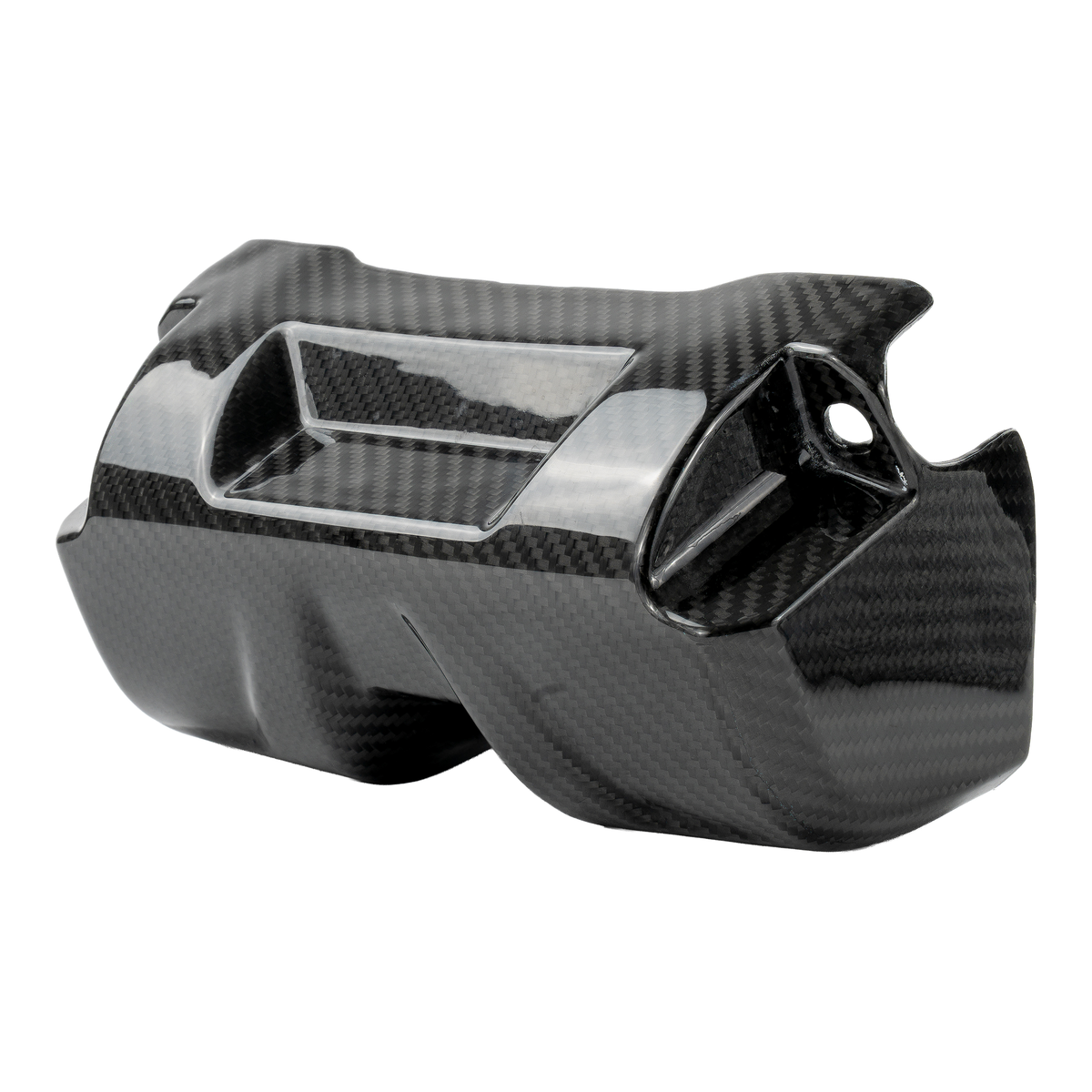 RPM Carbon Fiber Kawasaki H2 Seat Belt Covers (2pc) — view 2