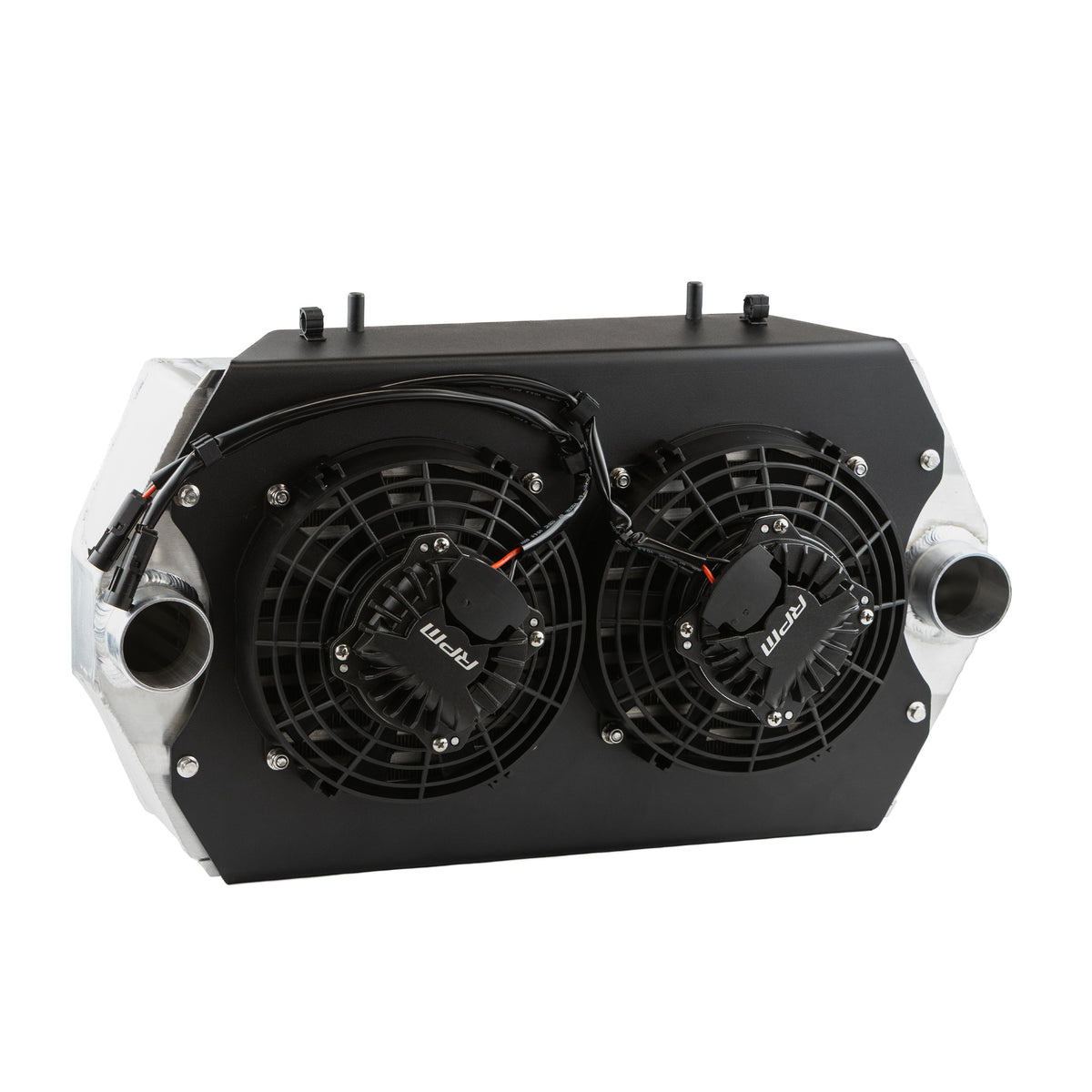 RPM Kawasaki H2 Stage 3 XL Intercooler With Brushless Fans & Sealed Shroud — view 3