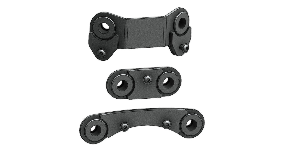 Maverick R Rear Radius Rod Race Plates - product image 2