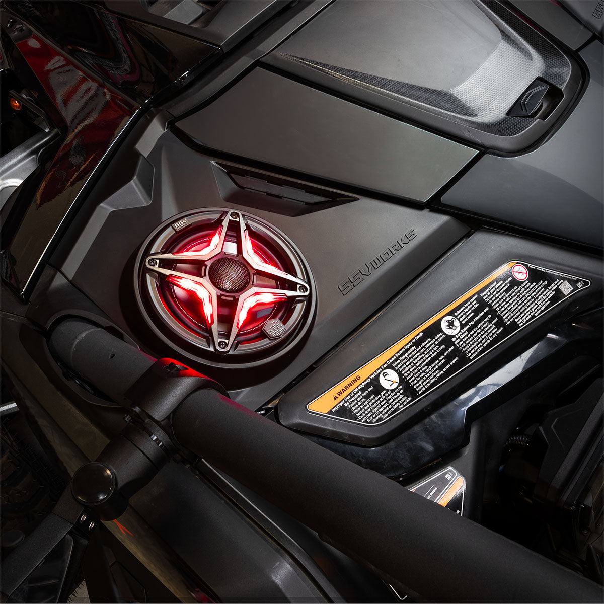 2024-2026 Can-Am® Maverick R, Phase-3 V-Spec 1400watt 3-Speaker Stereo System - product image 6