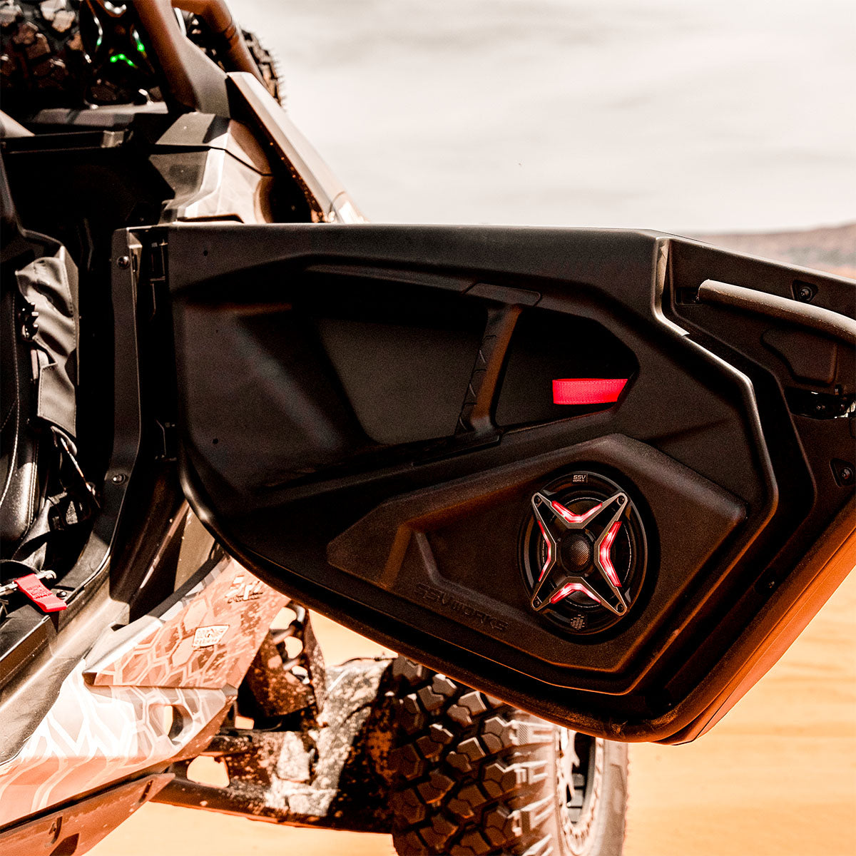 2024-2026 Can-Am® Maverick R 6.5" Lower Door-Pocket Speaker-Pods - product image 7