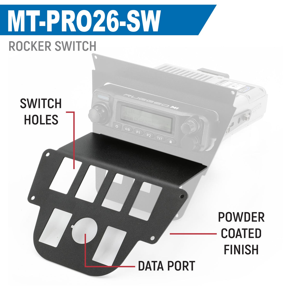 Lower Accessory Panel for 2026 Polaris RZR Pro R Ultimate with 10.4 Inch Touchscreen - product image 3