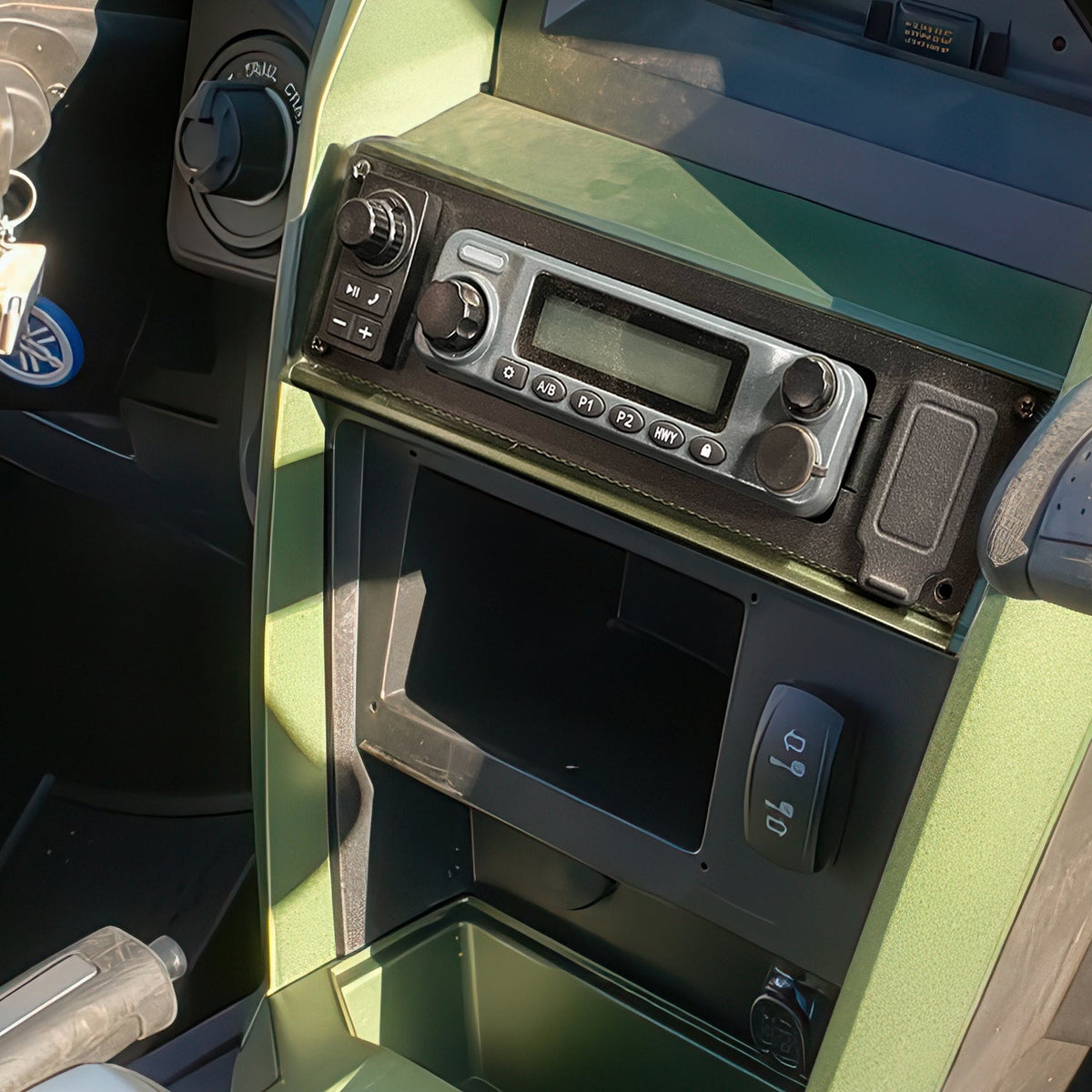 Yamaha Wolverine RMAX Complete Communication Kit with Rocker Switch Bluetooth Intercom and 2-Way Radio - product image 2
