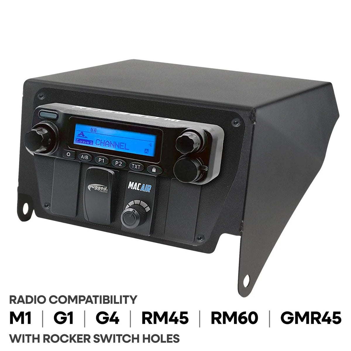 Can-Am X3 Multi-Mount Kit - Top Mount - for Rugged UTV Intercoms and Radios - product image 2
