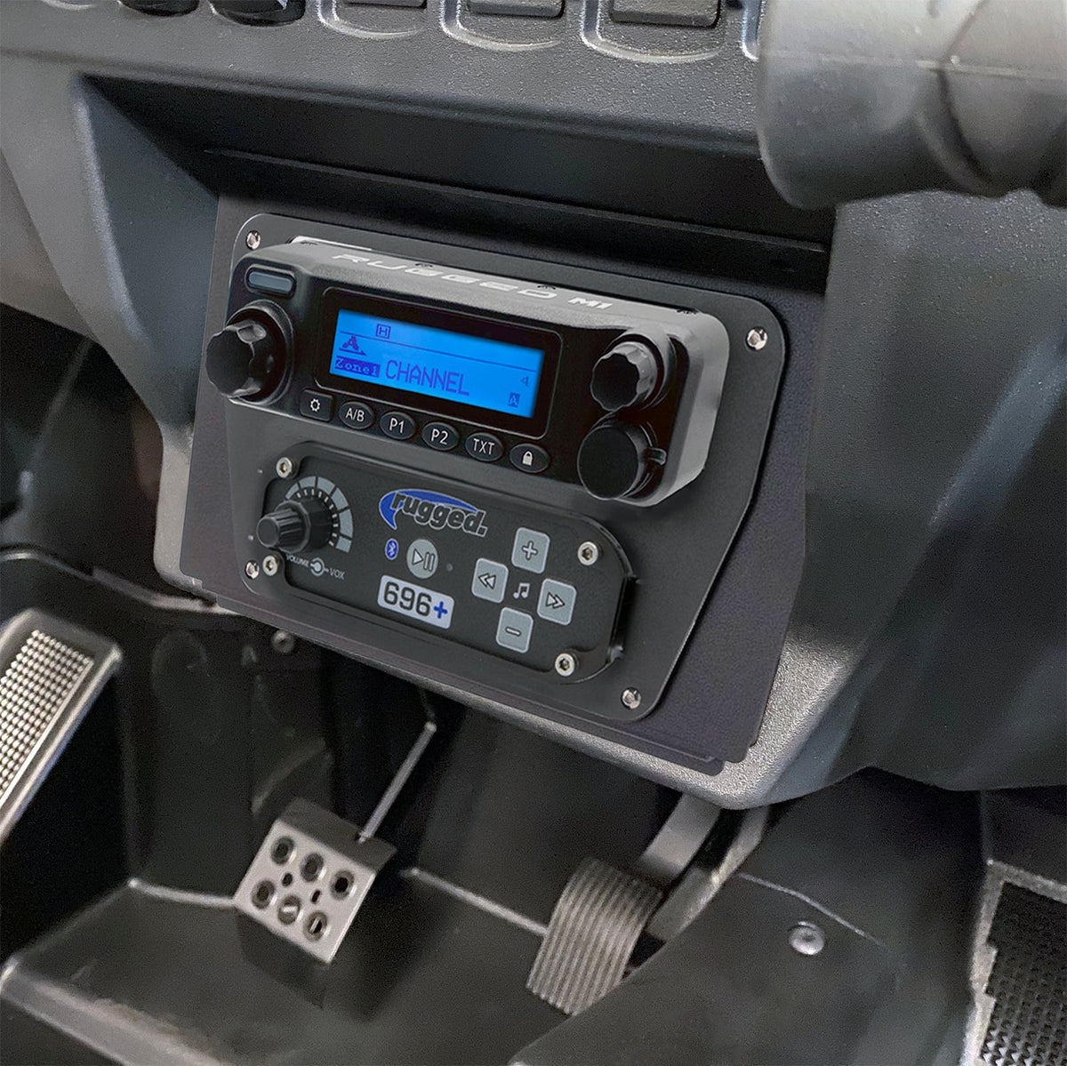 Polaris RZR XP 1000 Complete Communication Kit with Bluetooth Intercom and 2-Way Radio - product image 2