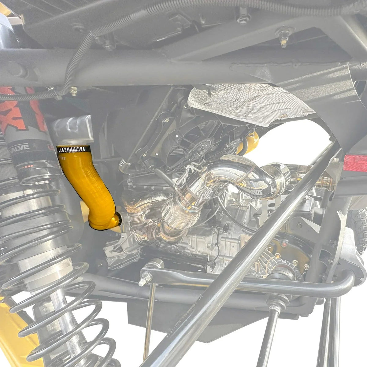 RPM Can-Am Maverick R Silicone Turbo to Intercooler Charge Tube 2024+ — view 2